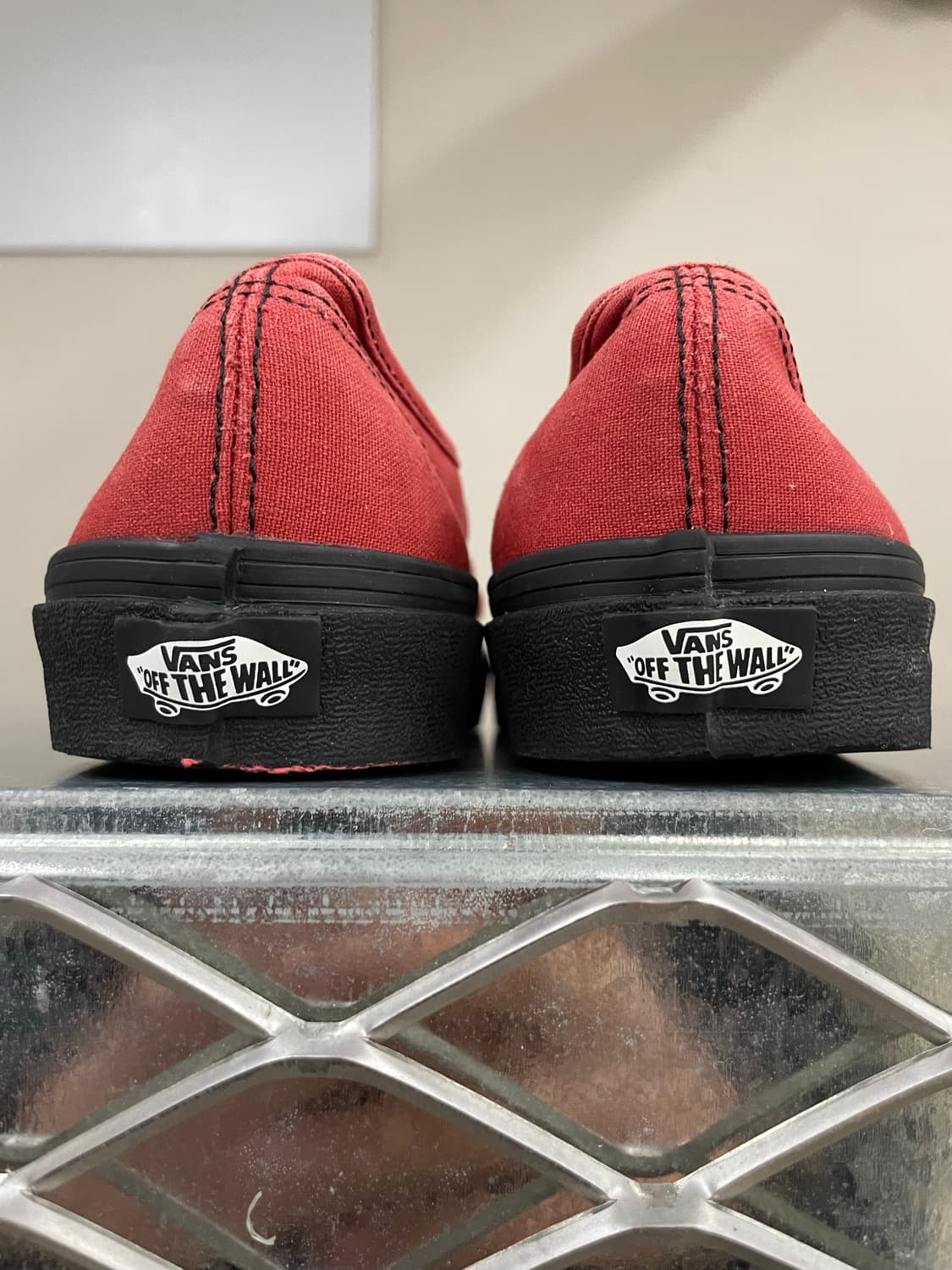 반스 어센틱 레드 블랙 255 상품이미지9