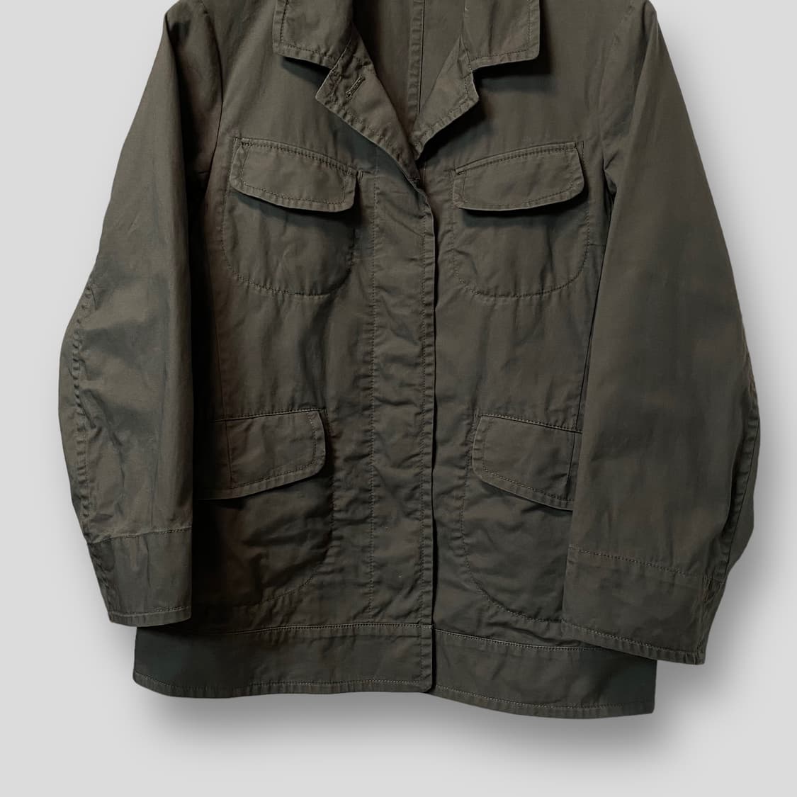 (여성M)유니클로+J 코튼리넨 사파리자켓 상품이미지3