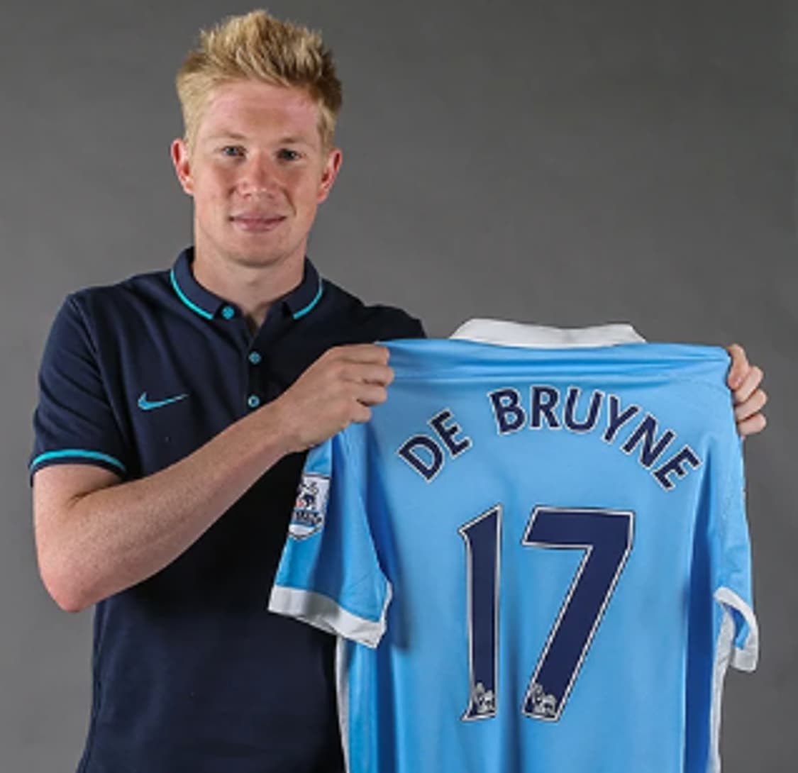 15-16 맨체스터 시티 홈 No.17 케빈 데브라위너 상품이미지10