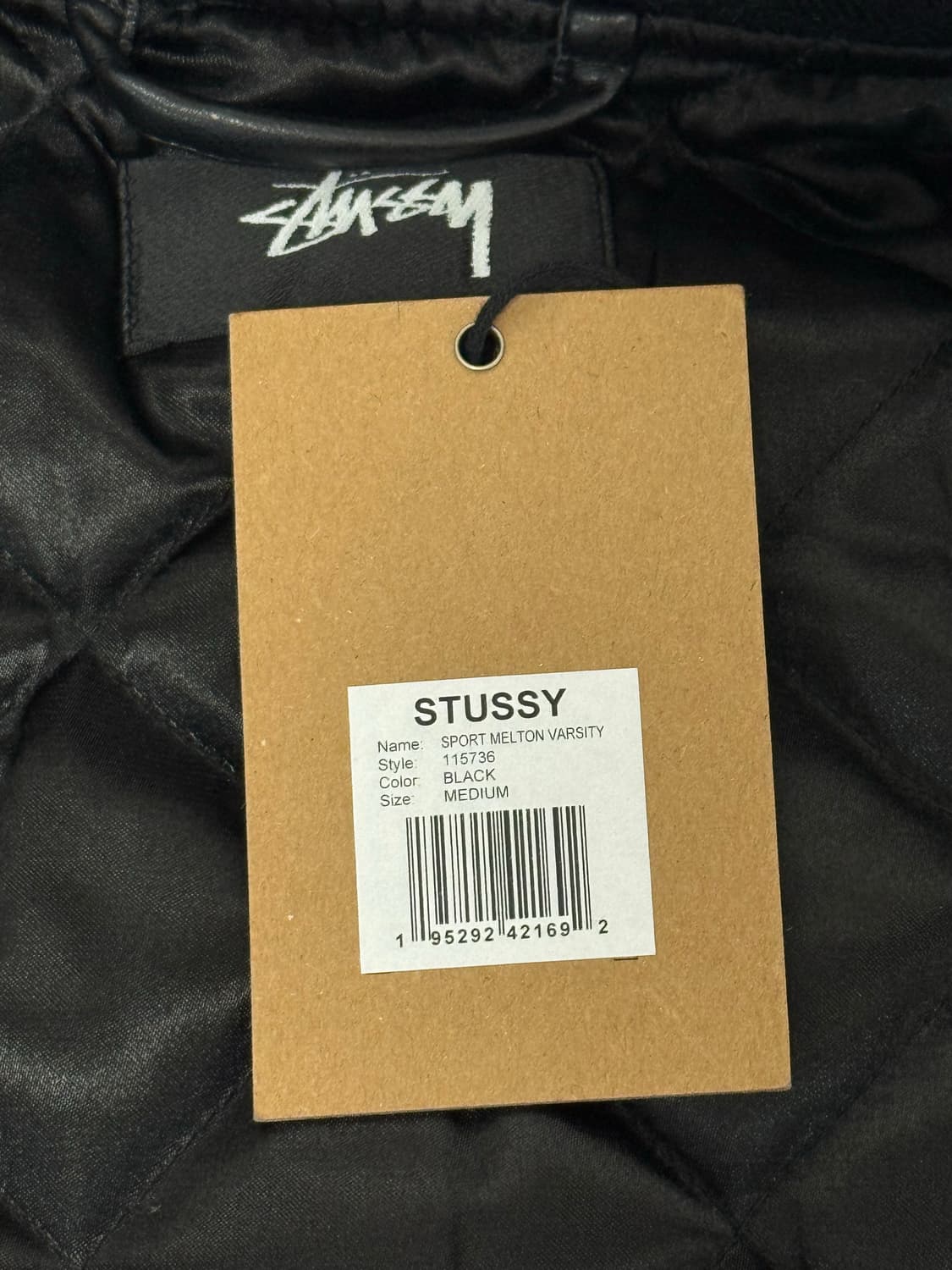 스투시 스포츠 멜튼 바시티 자켓 M사이즈(택o) 상품이미지6