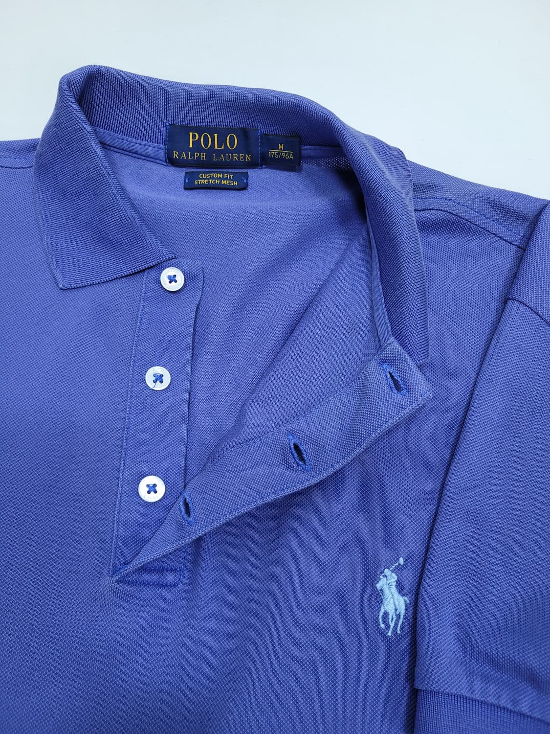 POLO 폴로 랄프로렌 커스텀핏 스트레치 메시 티셔츠 / 남 M 퍼플
z 상품이미지5