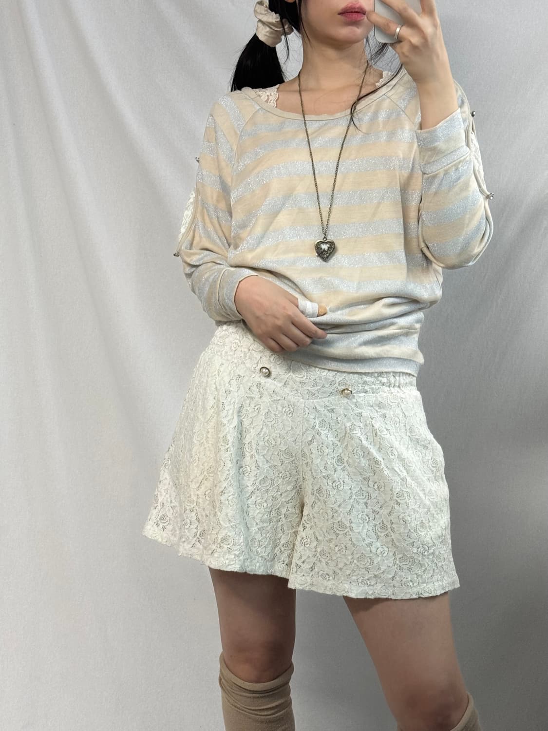 레이스 쇼츠 상품이미지3