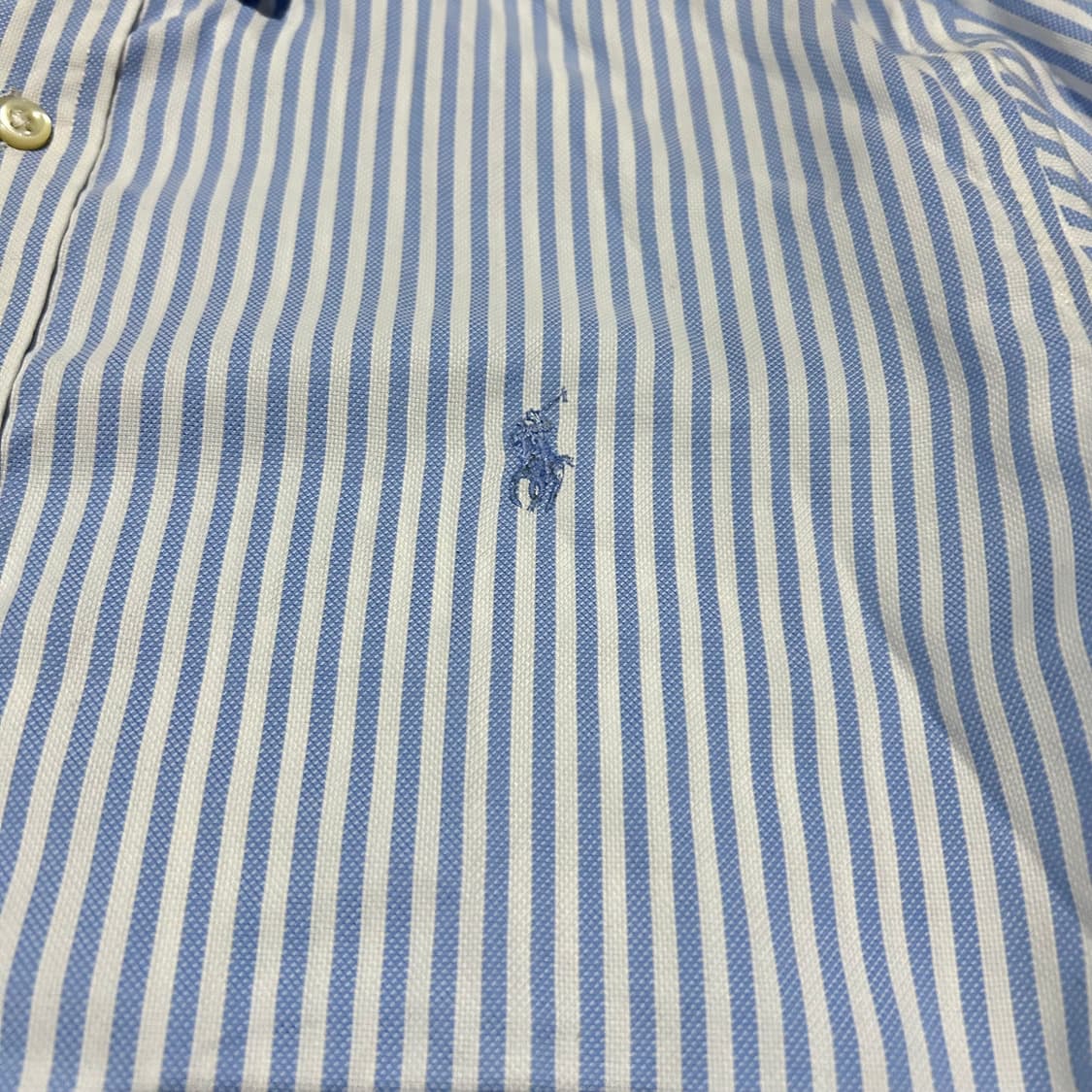 폴로 랄프로렌(Polo Ralph Lauren) 하늘색 스트라이프 셔츠 상품이미지4