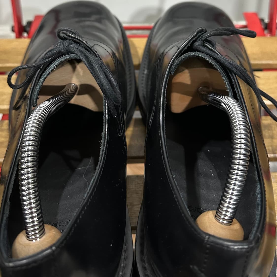 270) 무신사 스탠다드 구두 남성 남자 로퍼 더비슈즈 블랙 상품이미지5