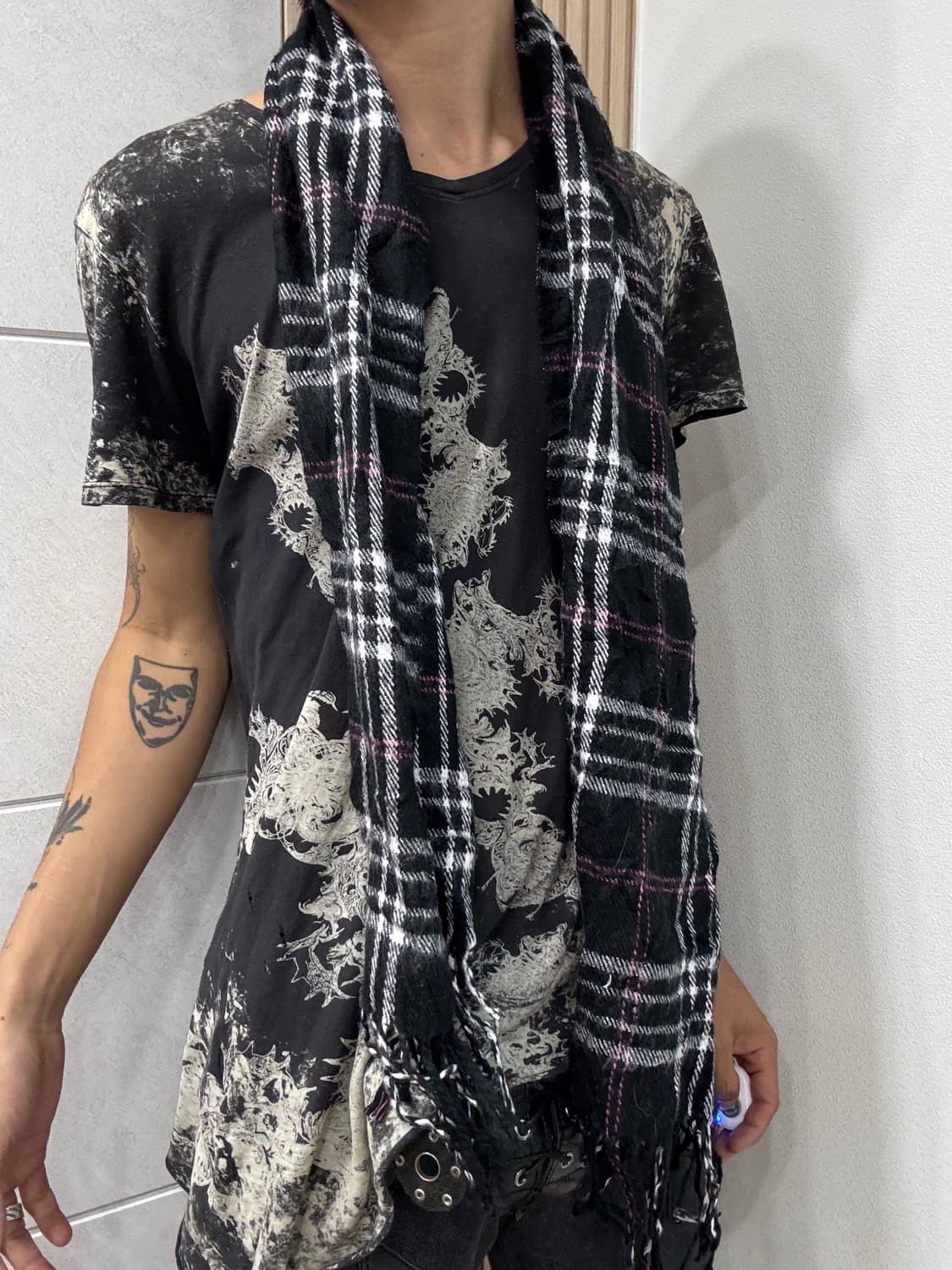 7. Check pattern scarf 2.5 상품이미지3