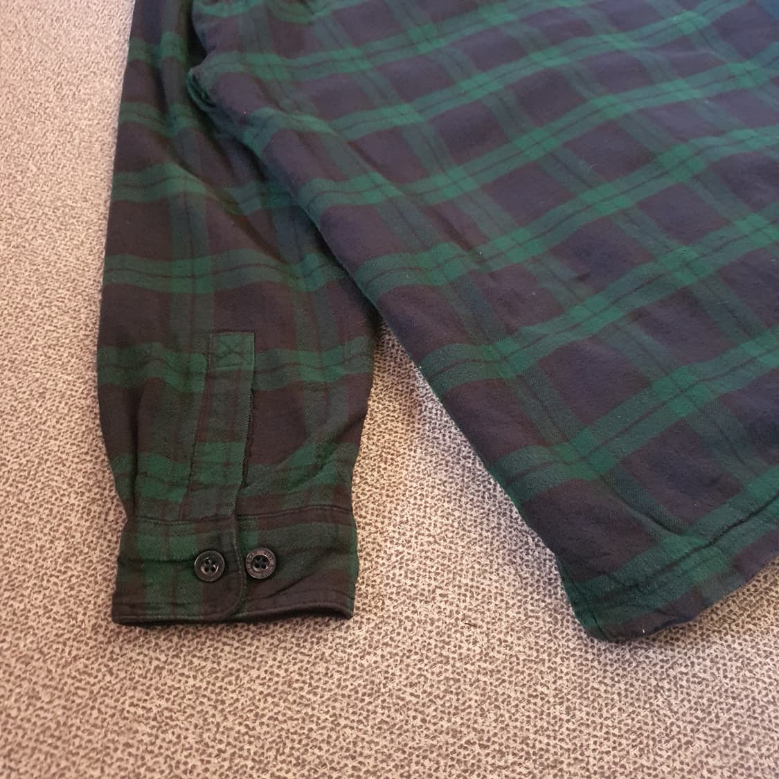 90s엘엘빈 플리스 안감 플란넬 셔츠 자켓 no.55 상품이미지9