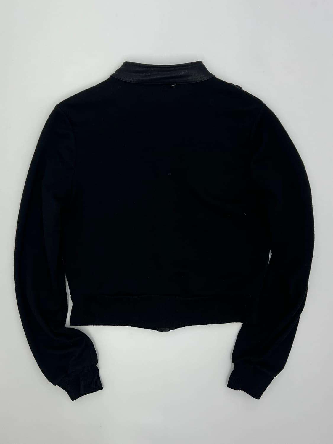 빈티지 우먼 홀 디테일 레더 자켓 상품이미지3