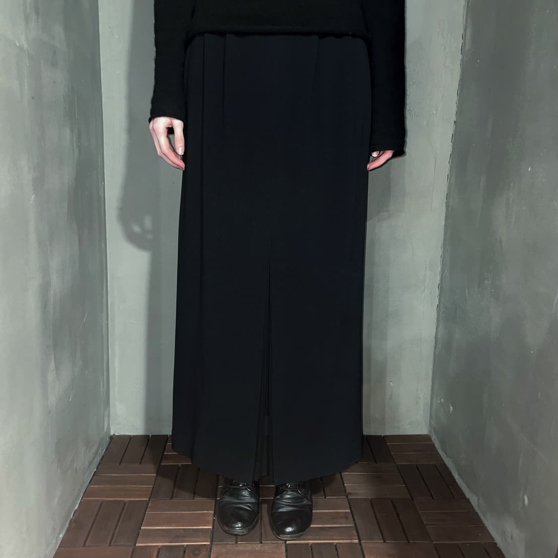 지방시 프론트 플리츠 와이드 스커트 상품이미지2