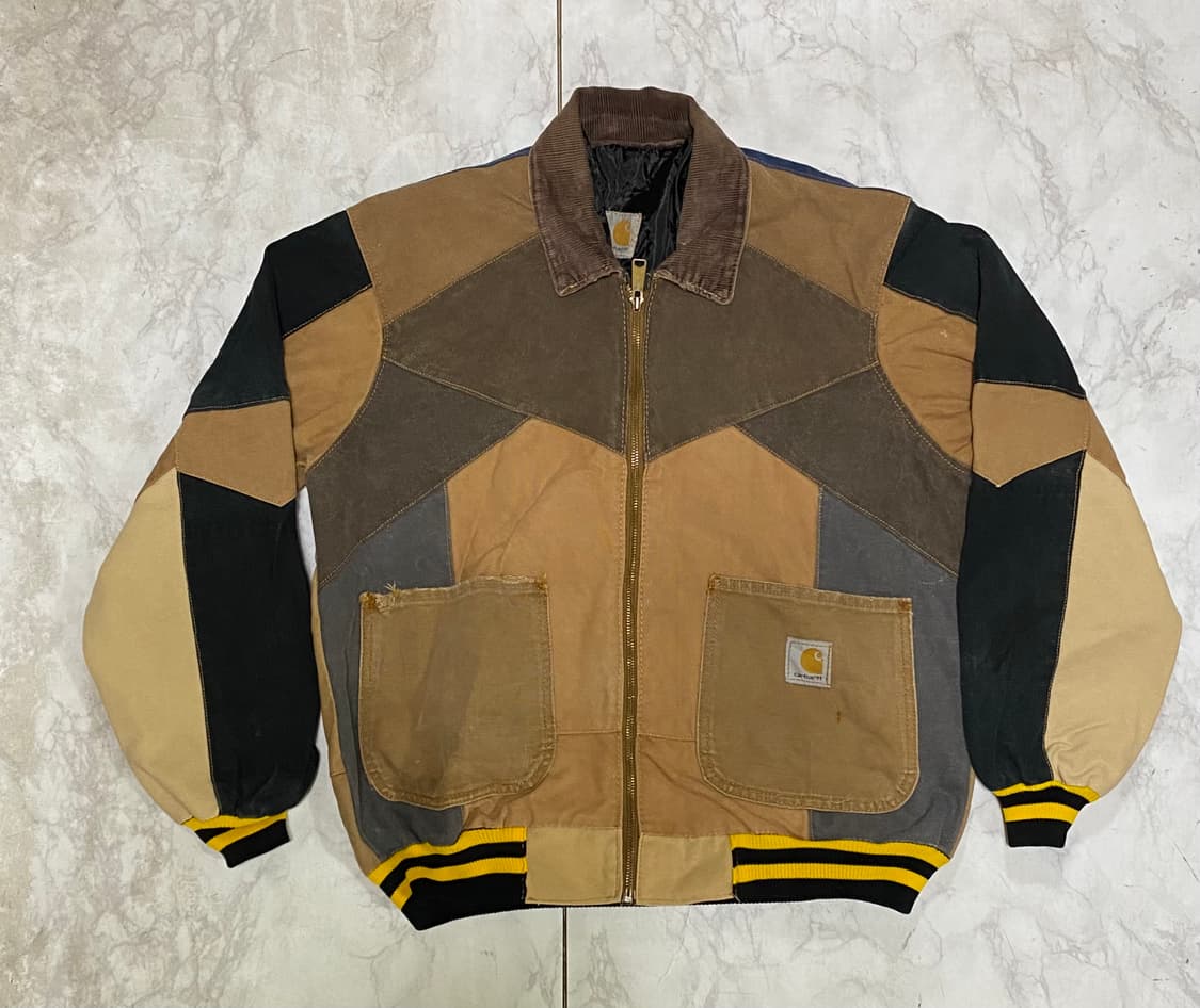 칼하트 리메이크 패치 멀티컬러 자켓 100 사이즈 상품이미지1