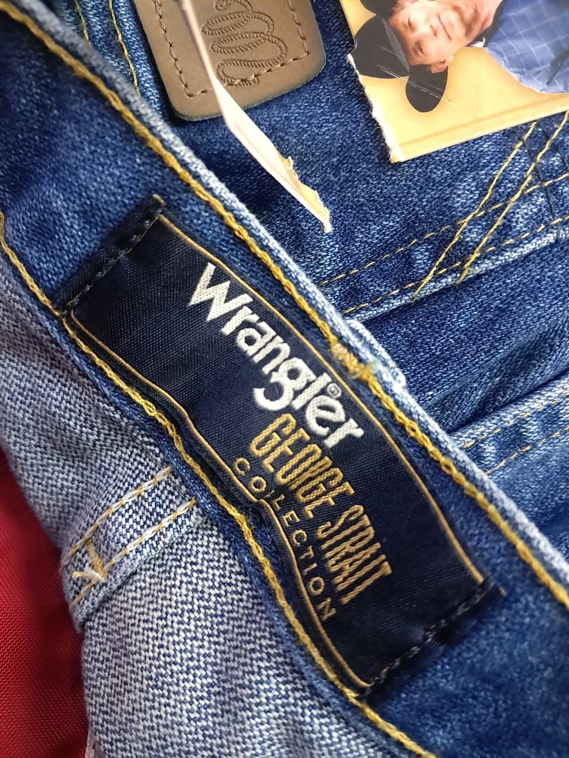 택새제품 오리지날 Wrangler 랭글러 릴렉스드 핏 데님진 상품이미지6