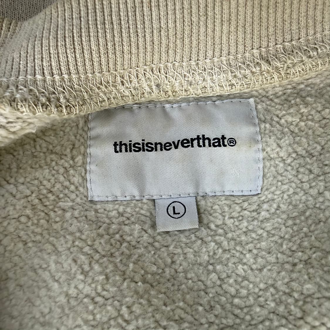 L 디스이즈네버댓 프린팅 맨투맨 0304T 상품이미지3