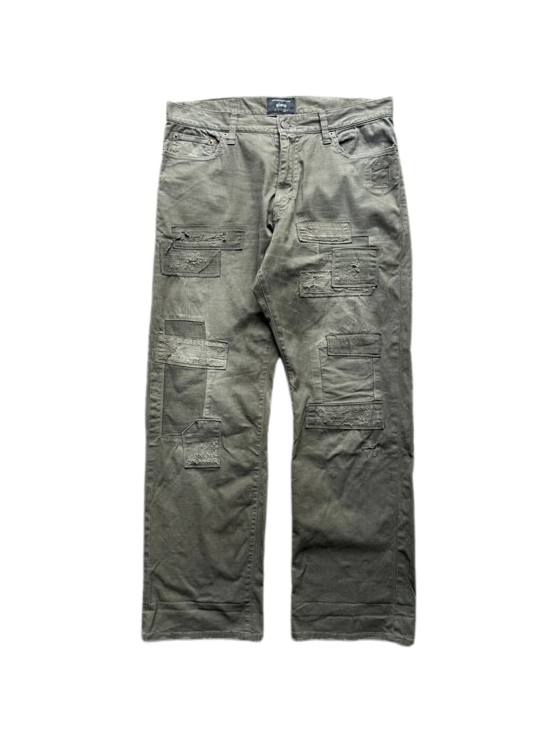 글램 패치워크 팬츠 3(-34in) 상품이미지1