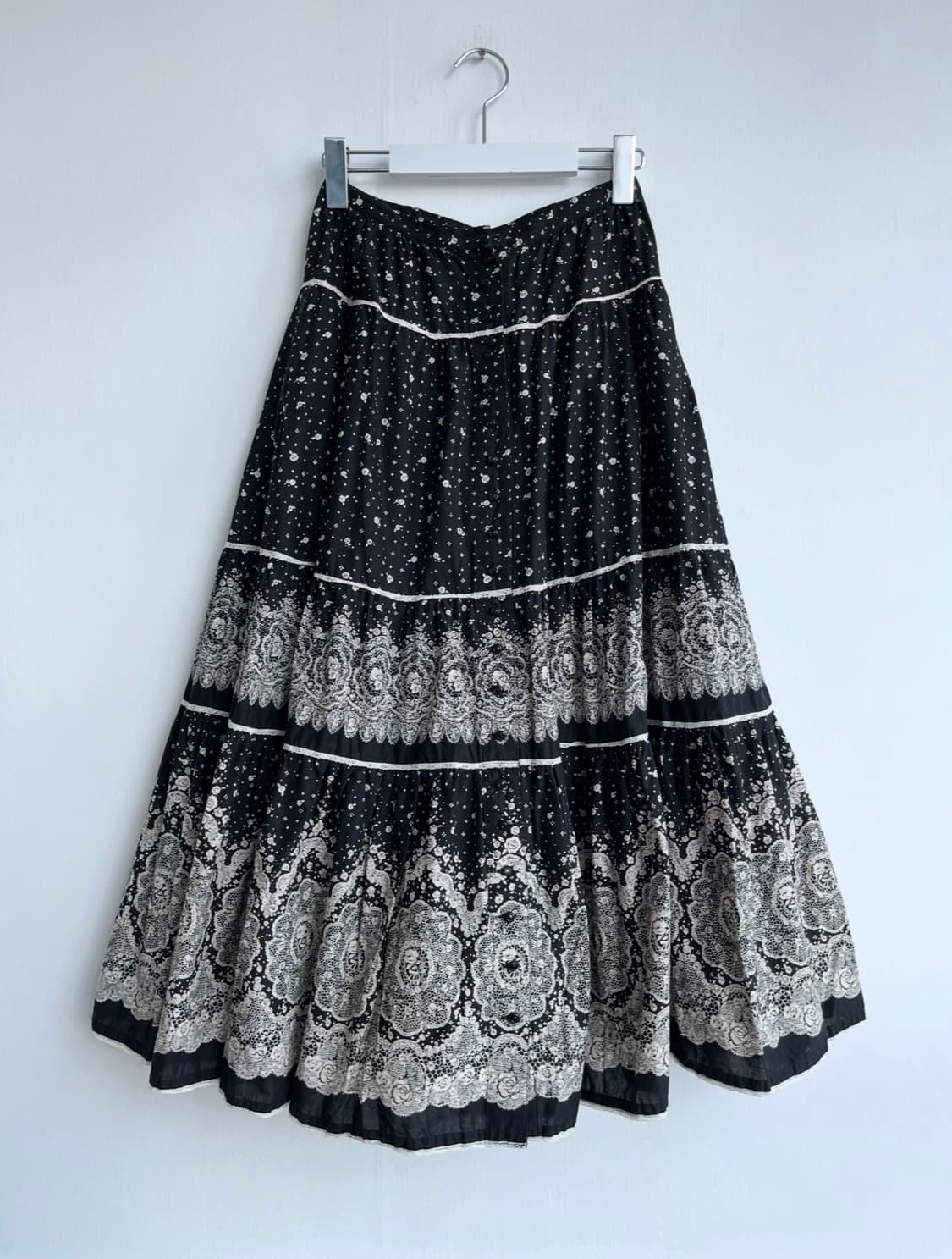 PINK HOUSE 앤티크 레이스 티어드 스커트 상품이미지1