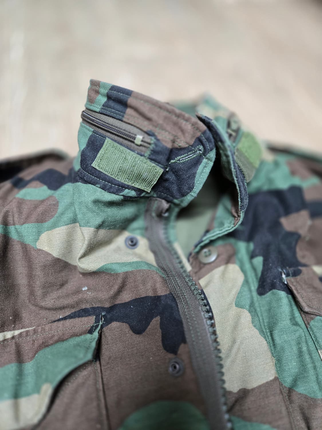 미군 우드랜드 m65 야상 필드자켓 야전잠바 상품이미지4