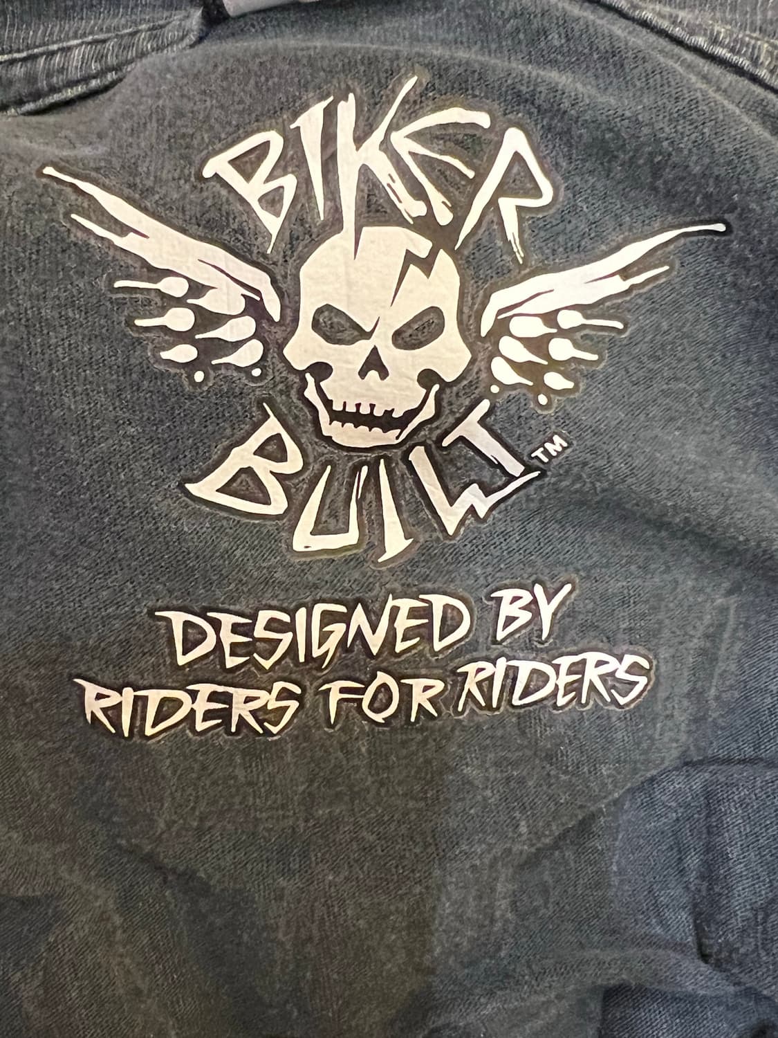 할리데이비슨 Biker Built 스컬 빈티지 티셔츠 상품이미지10