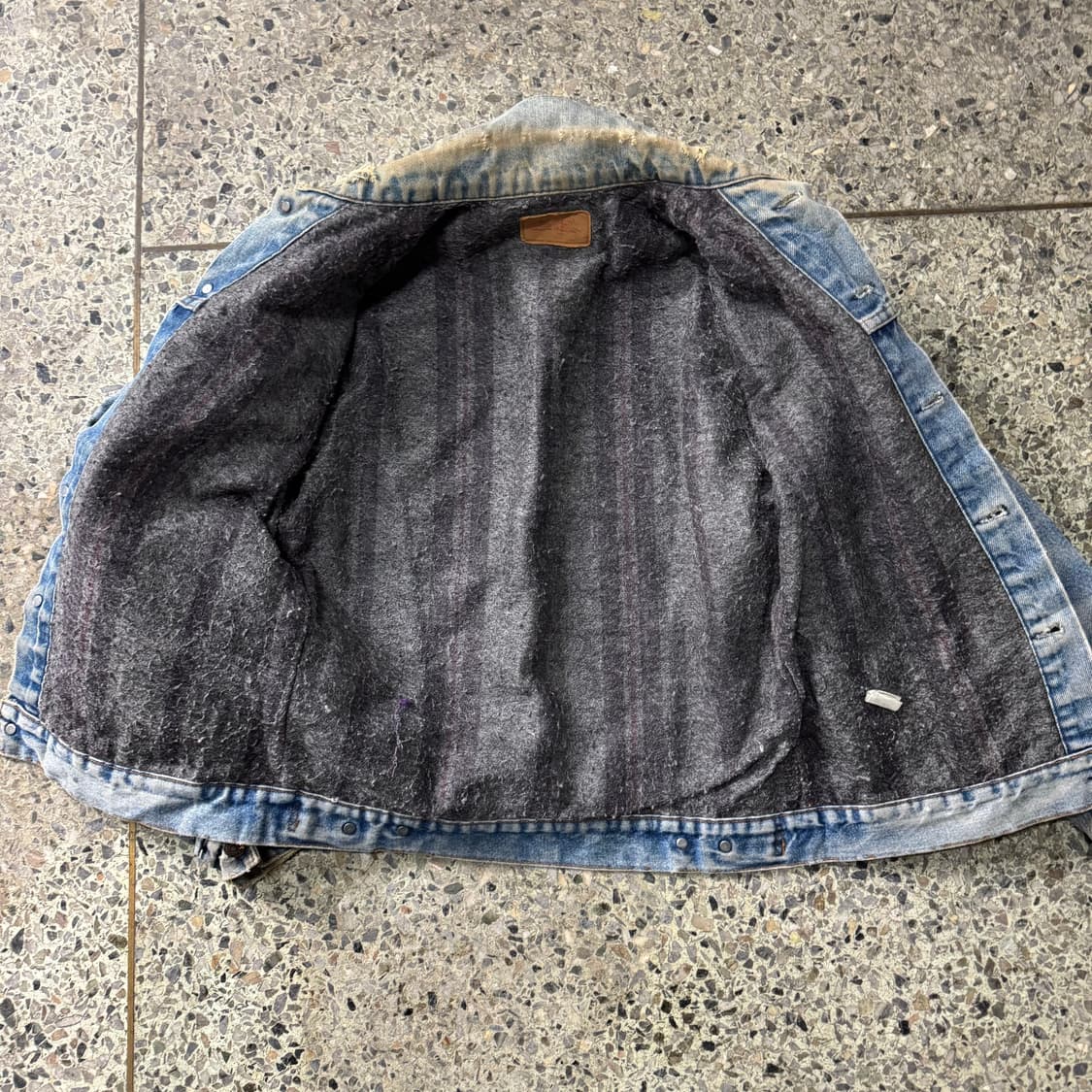 [M] 80s 리바이스 블랭킷 라이너 데님 자켓 상품이미지2