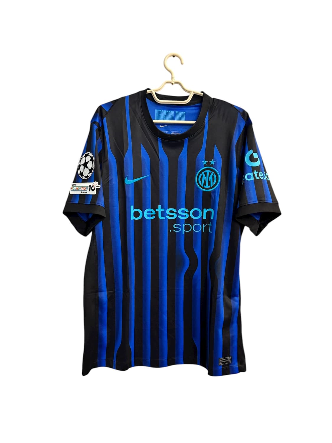 인터밀란25-26 나이키 정품  챔스 오피셜 풀패치 + 후면하단 상품이미지2