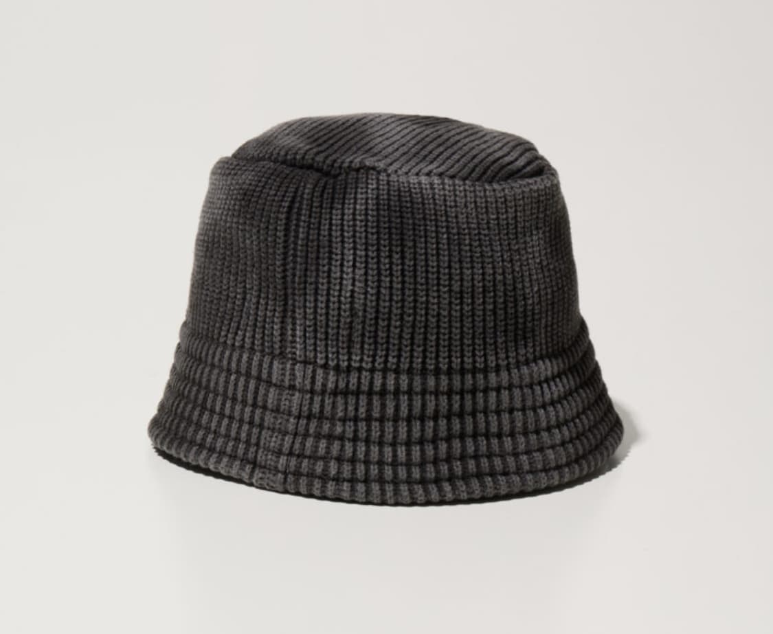 레디올 RADIALL CRUSHER HAT 크러셔 햇 버킷 모자 블랙 상품이미지2