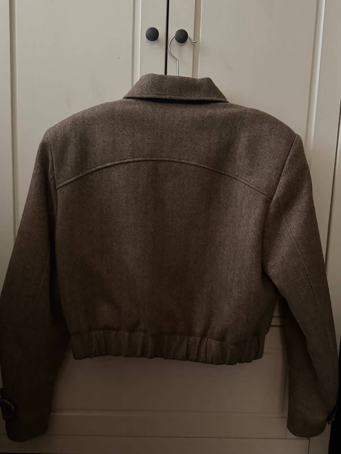 코스 파워숄더 울 헤링본 자켓 34 상품이미지4