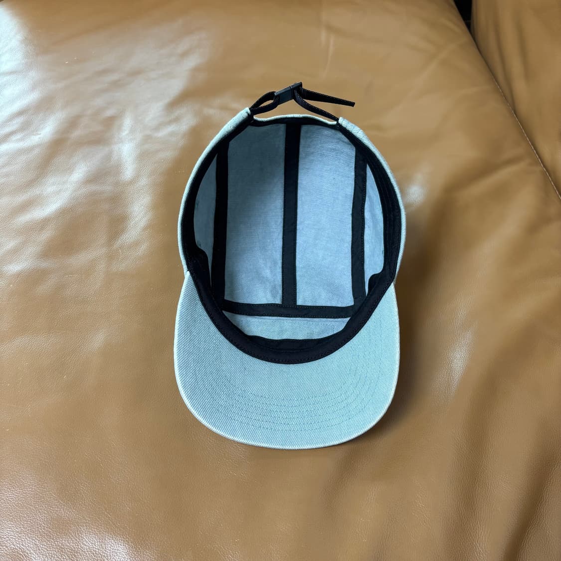 슈프림 캠프캡 모자 박스로고 데님 민트 상품이미지6