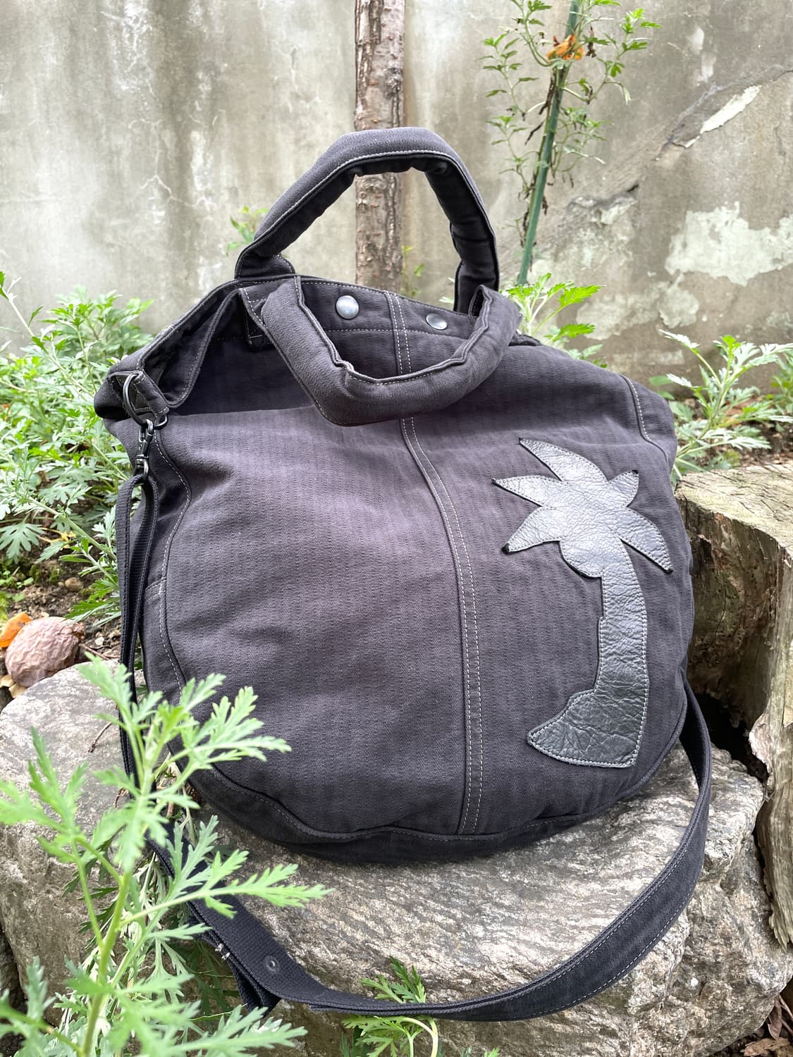 Palm-tree patch tote 상품이미지1