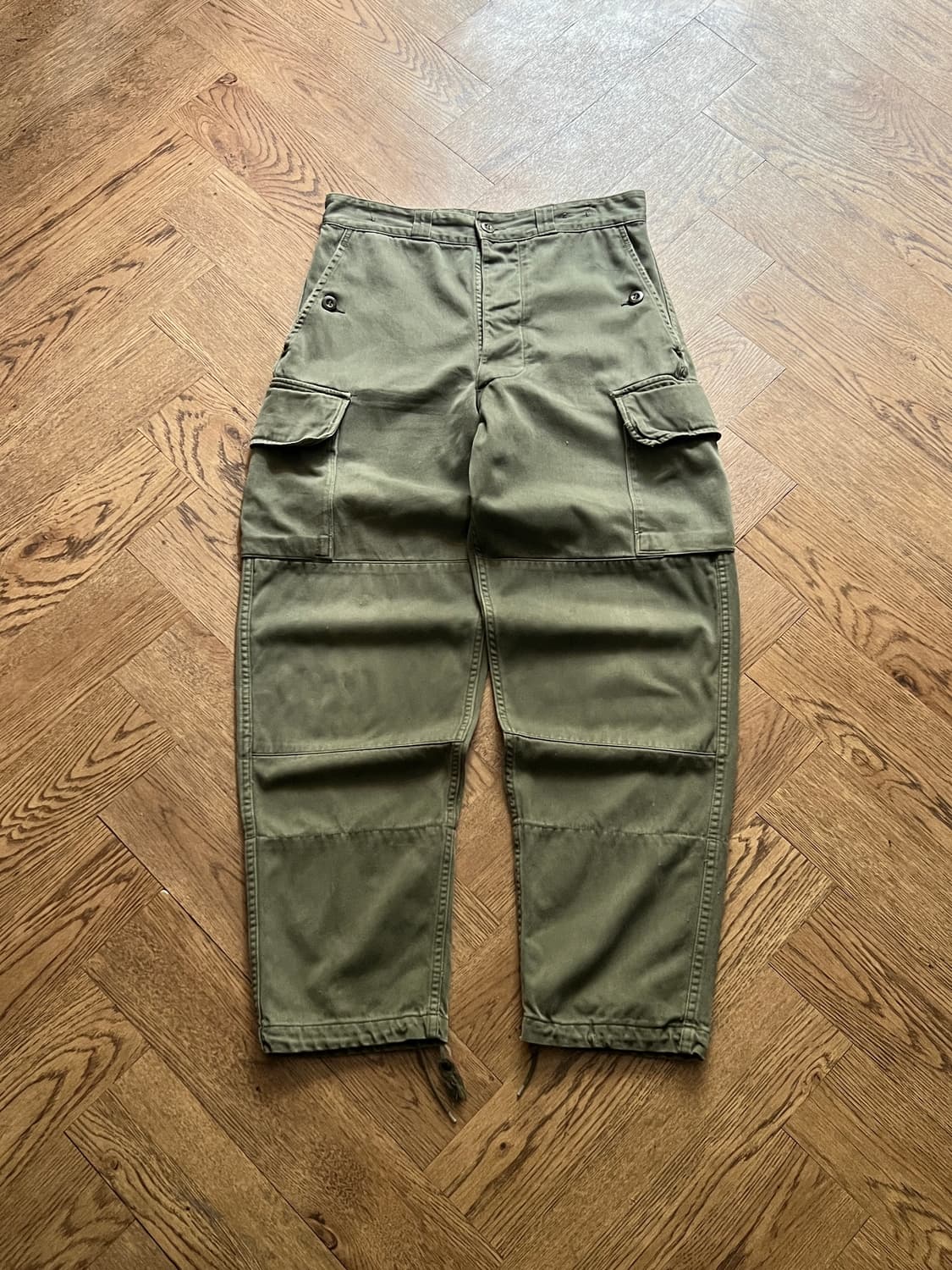 [30]70's 프랑스군 밀리터리 필드 카고팬츠 상품이미지1