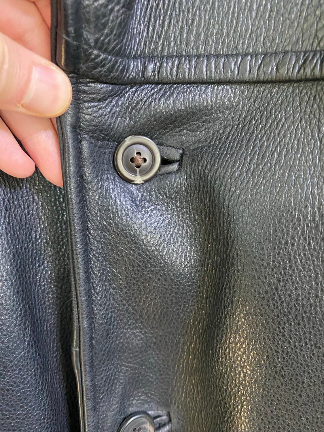 올드 제이크루 래더 카코트 j crew leather car coat 상품이미지5