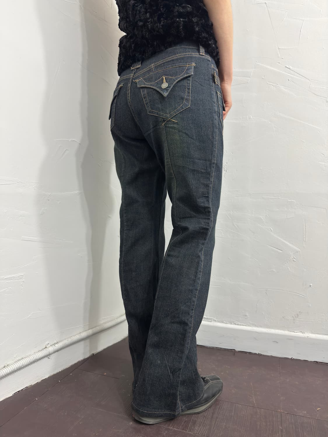 denim bootscut pants 상품이미지5