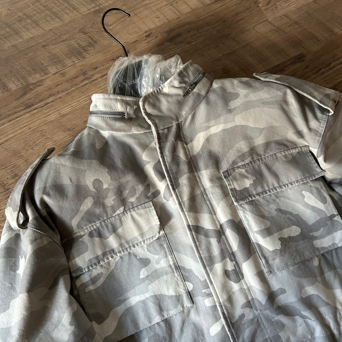 발렌시아가 카모플라쥬 바이커 아미 자켓 상품이미지6