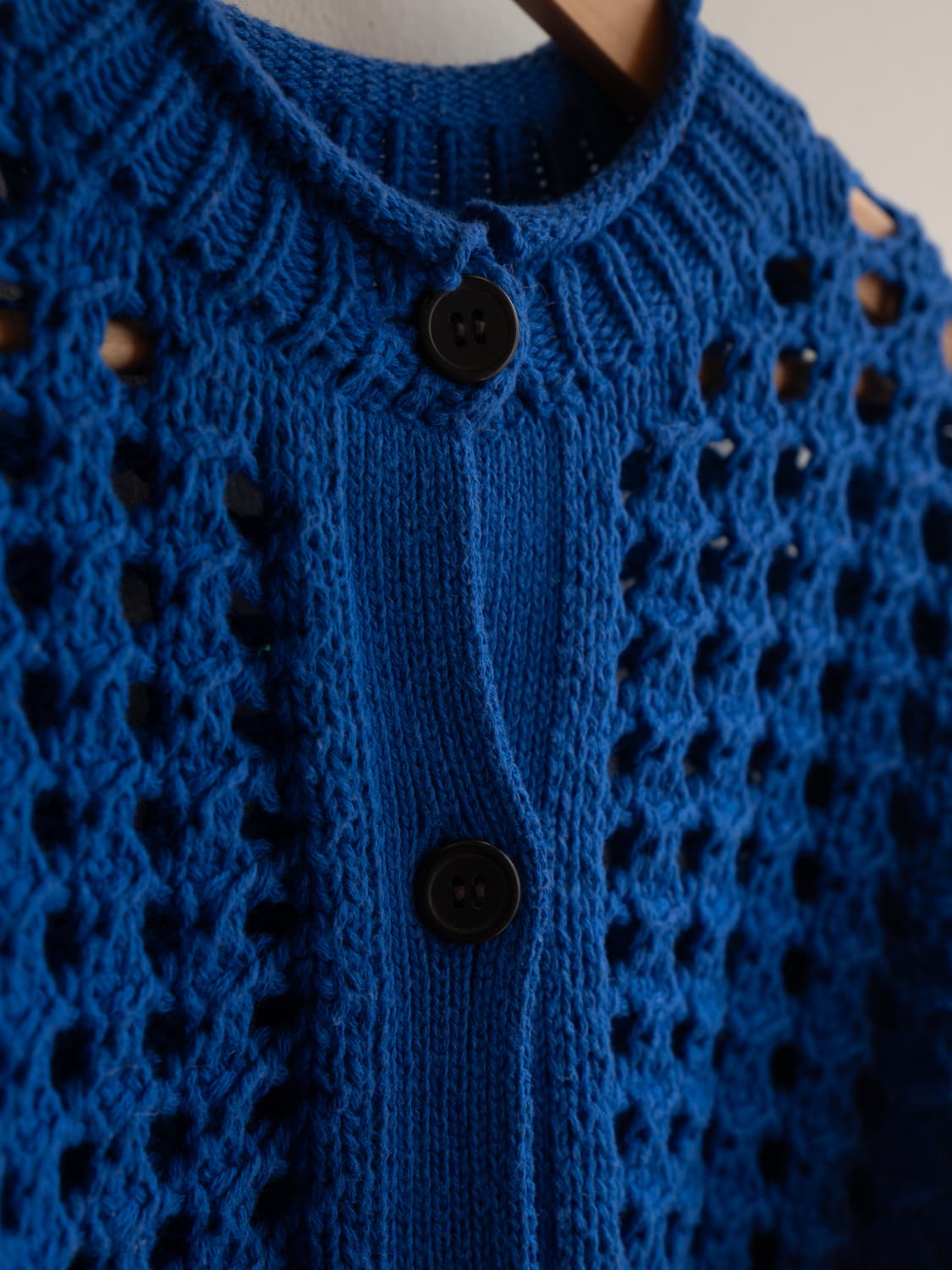 바토너 빔즈 별주 빅 메쉬 가디건 상품이미지4