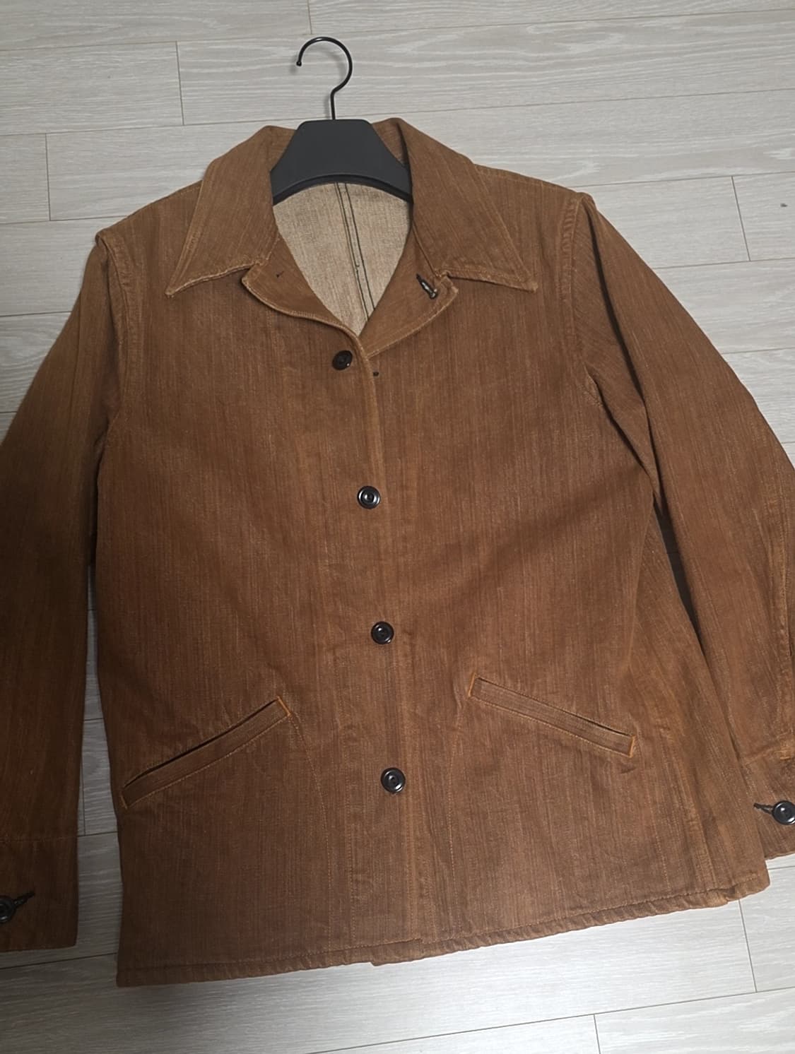 슈가케인 데님자켓 브라운 L 상품이미지1