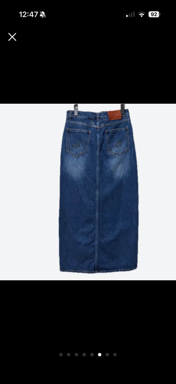 마리떼 데님 스커트 M 상품이미지5