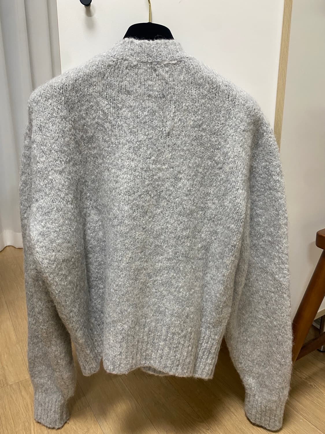 팔로마울 크러쉬 니트 집업 L사이즈 상품이미지5