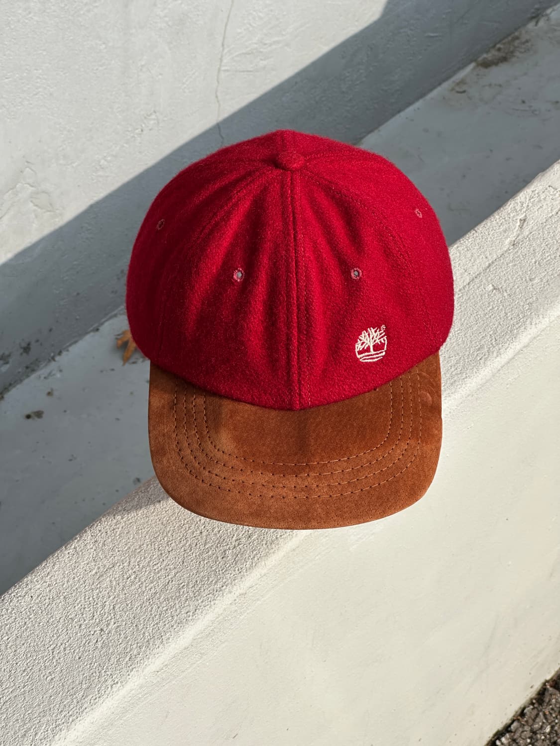 [M] 90s 팀버랜드 로고 배색 볼캡 모자 USA made 상품이미지1