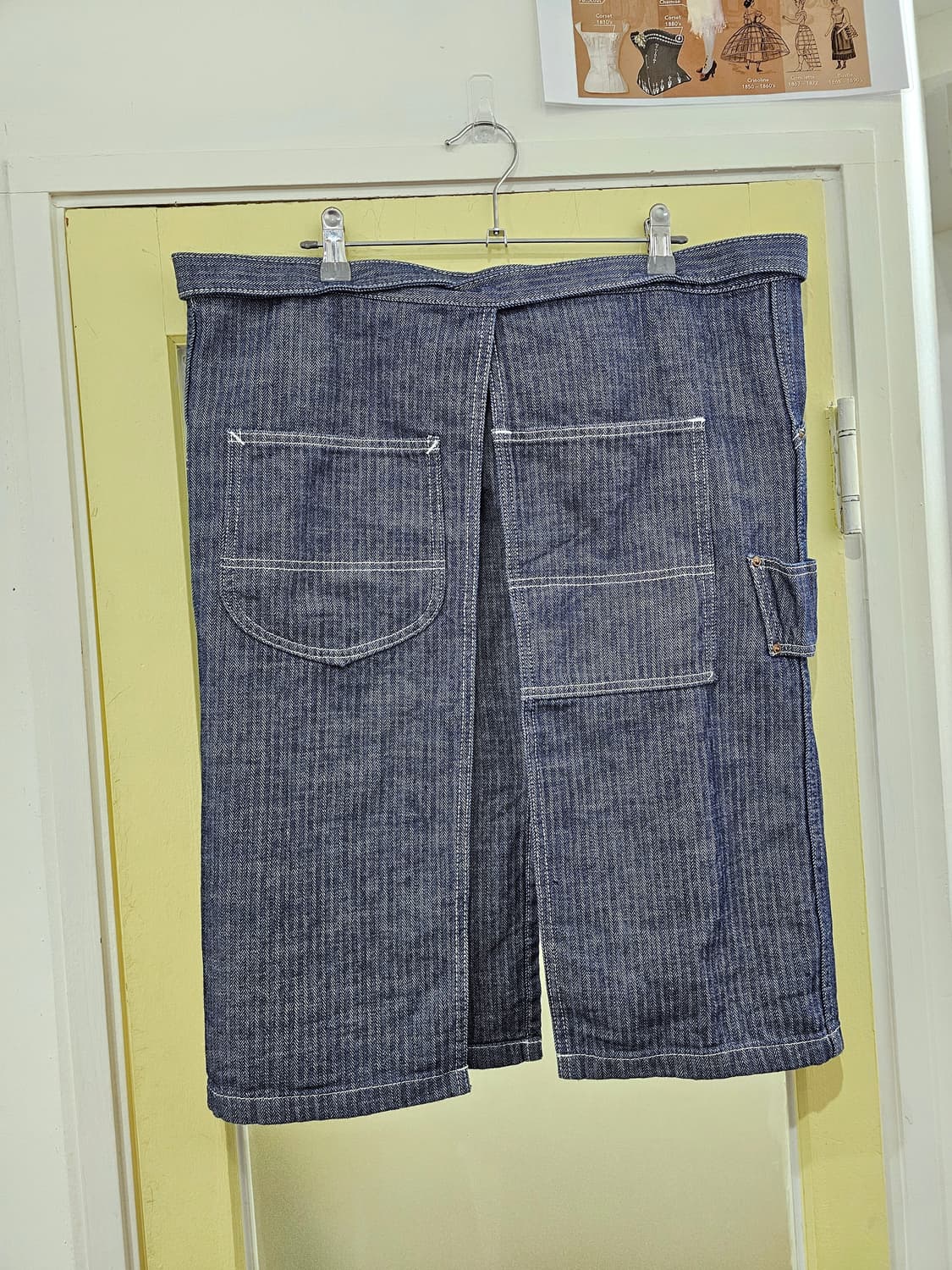 Lee 스트라이프 데님 레이어드 허리치마 상품이미지9