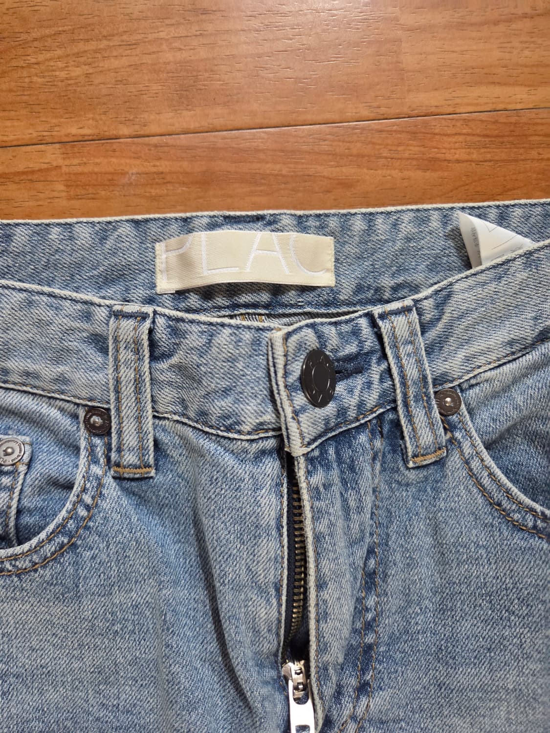 플랙진 PLAC 베를린 연청 디스진 청바지 새상품 상품이미지3