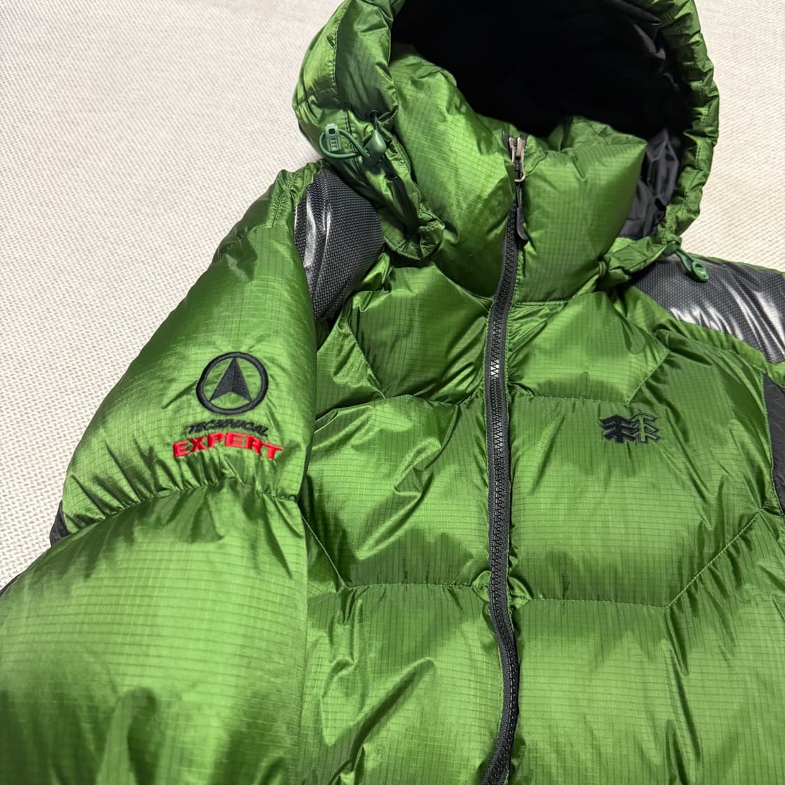 코오롱스포츠 800필 윈드스토퍼 구스다운 패딩 상품이미지4