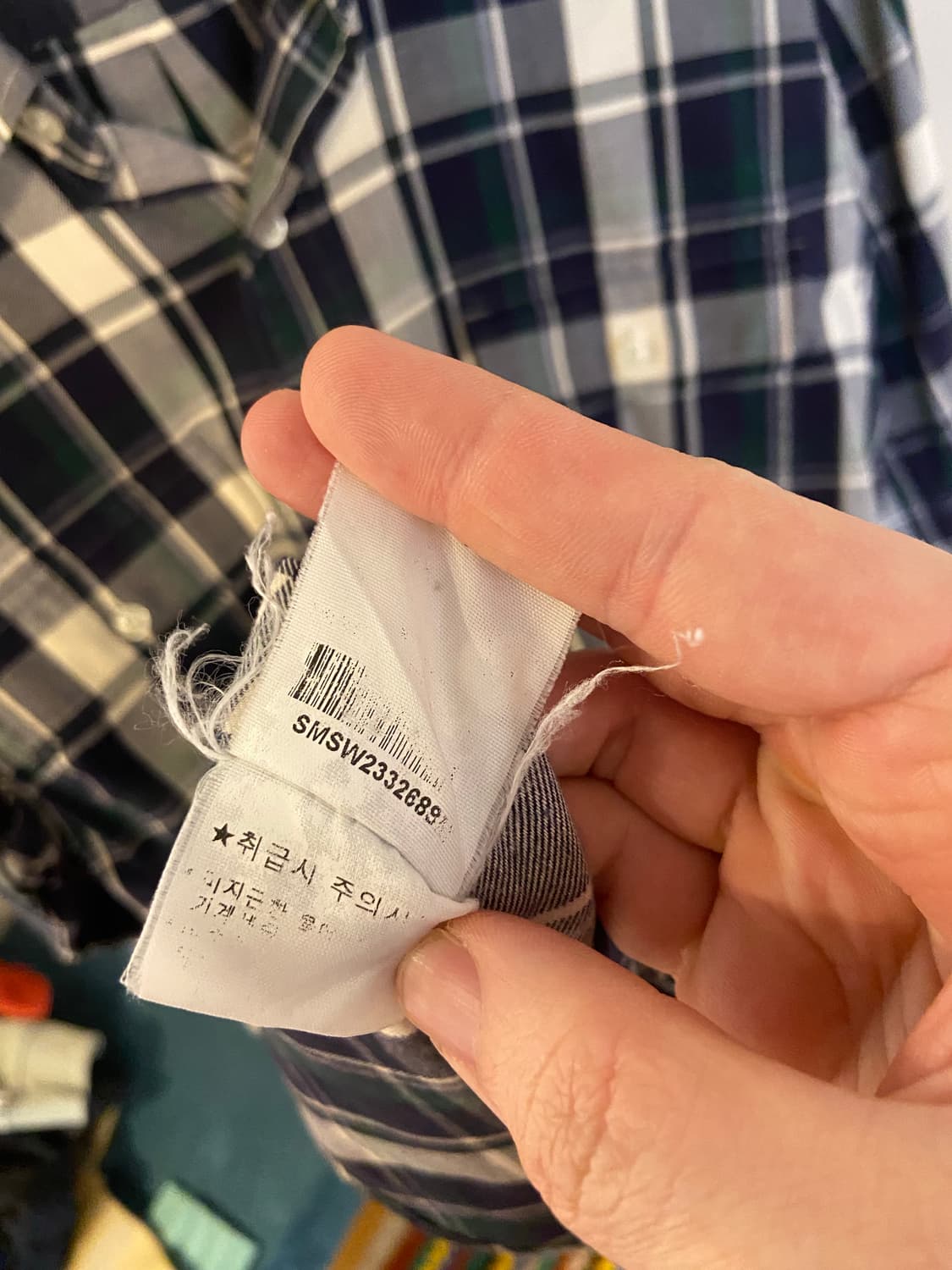 폴로 랄프로렌 체크 셔츠 상품이미지4