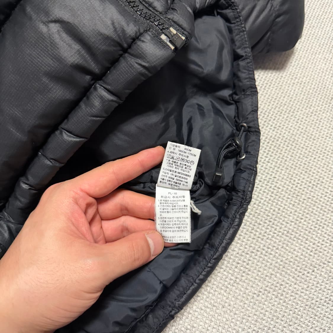 노스페이스 700눕시 패딩 상품이미지4