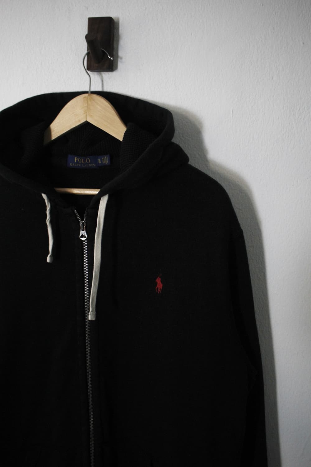 폴로Polo Ralph Lauren Black Hood Zip-Up 상품이미지3