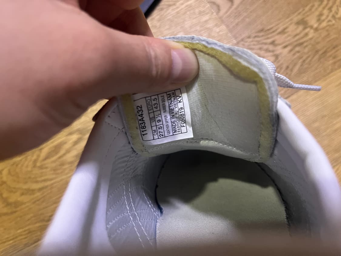 오니츠카타이거 코르세어 화이트 275mm 상품이미지5