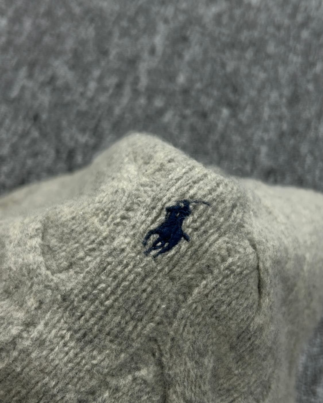 폴로 랄프로렌 꽈베기 케이블 베이지 니트  상품이미지3