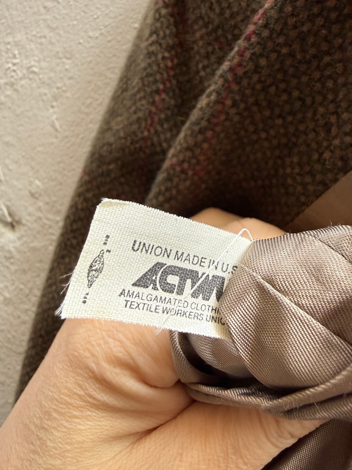 80s 브룩스브라더스 카멜헤어 트위드자켓 상품이미지9