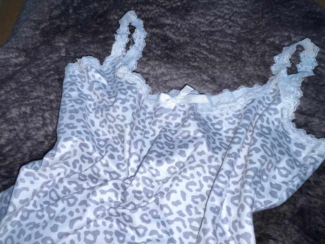 Leopard lace sleeveless 상품이미지5