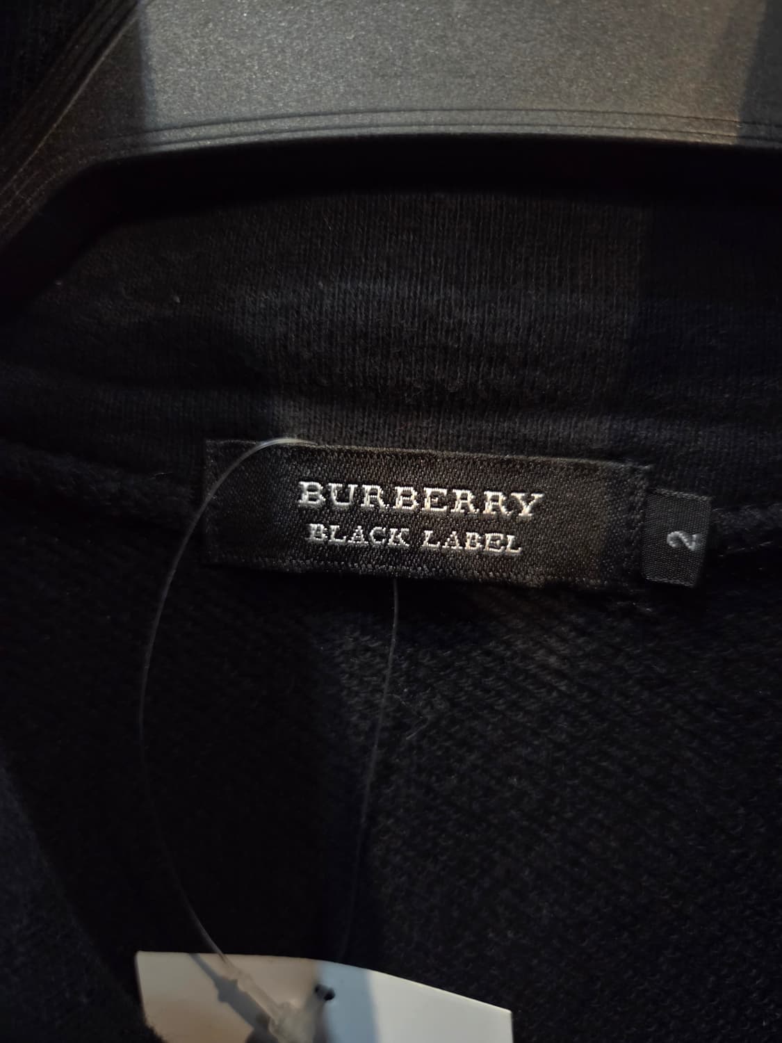 BURBERRY 버버리 블랙라벨 2-way 블랙집업 상품이미지6