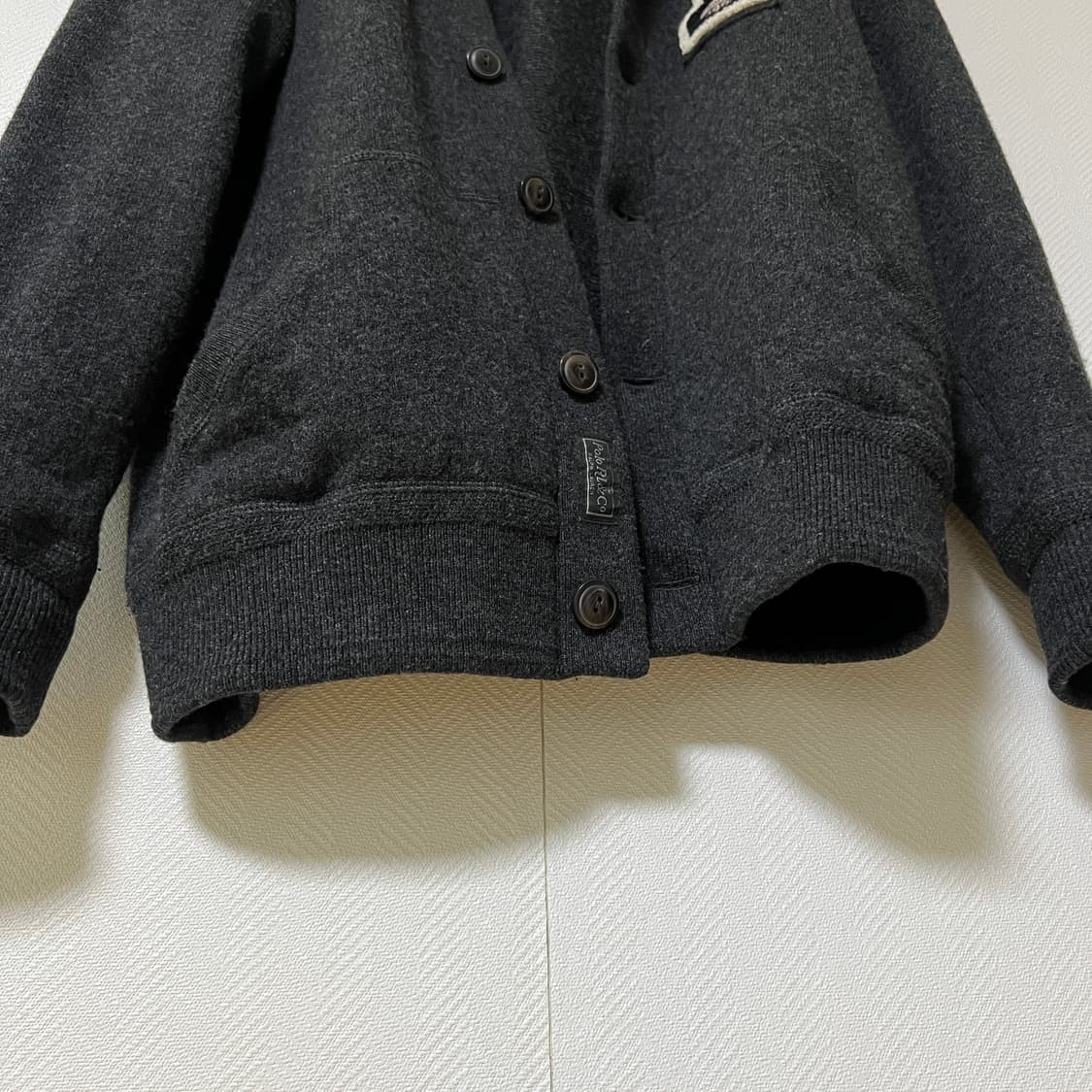 폴로 랄프로렌 숄카라 레터맨 가디건 m 상품이미지4