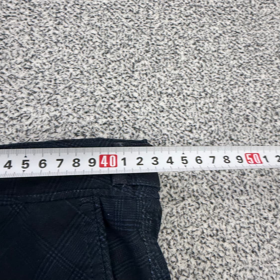 85-115 헤지스 체크 슬랙스 0128H2 상품이미지4