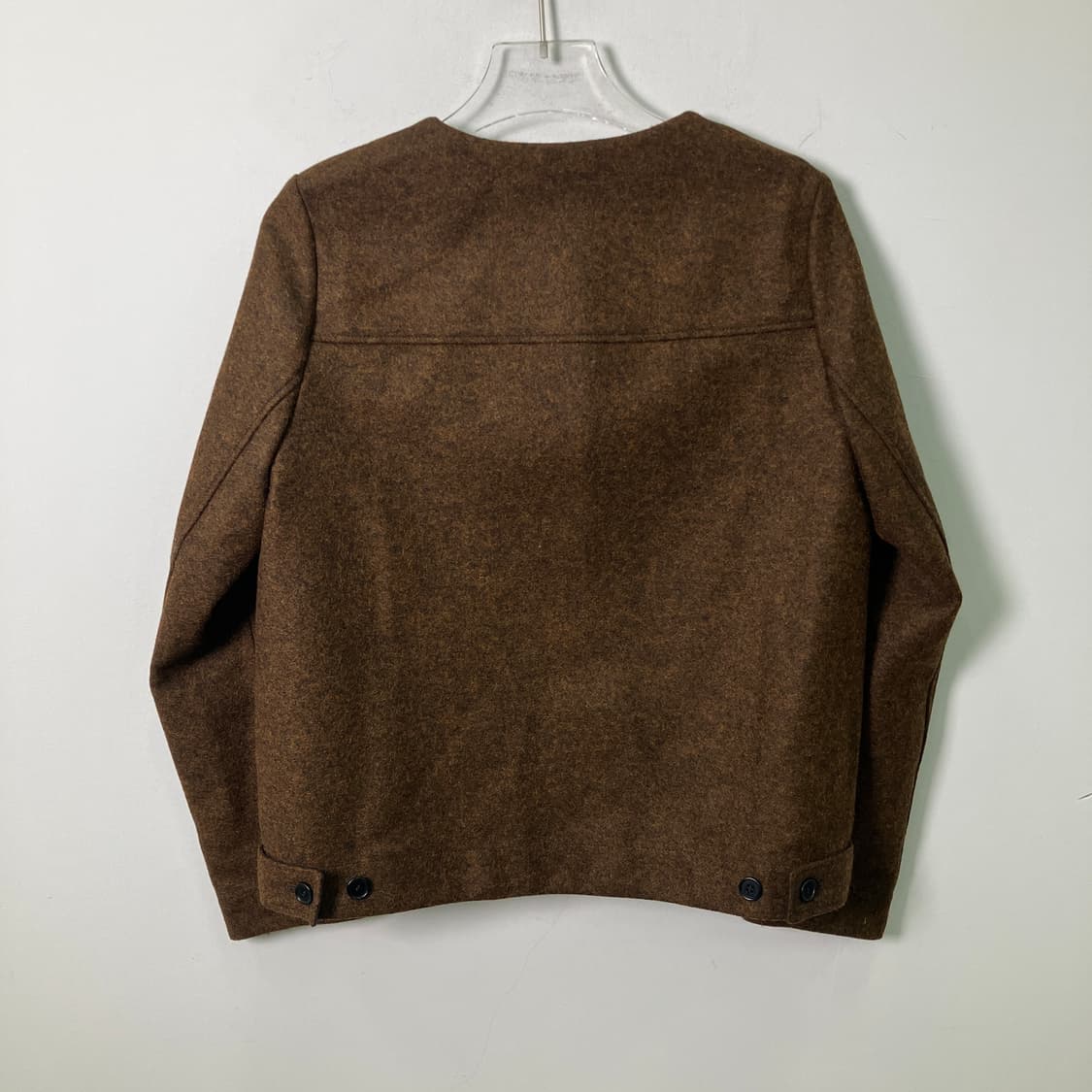 코스 브라운 브이넥 울 자켓 34 상품이미지2