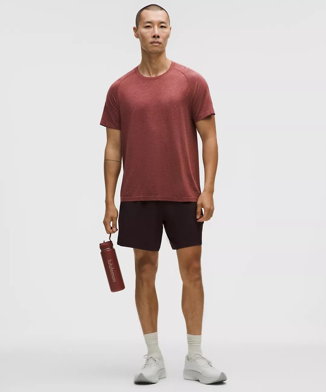 [L] 룰루레몬 메탈 벤트 테크 반팔티 록우드 레드클레이 새상품 상품이미지2