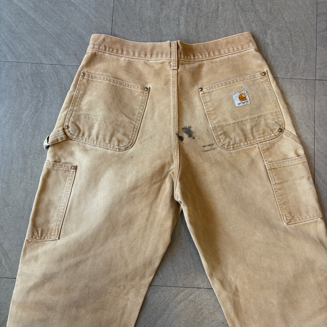 칼하트 정품 브라운 더블니 팬츠 바지 상품이미지7